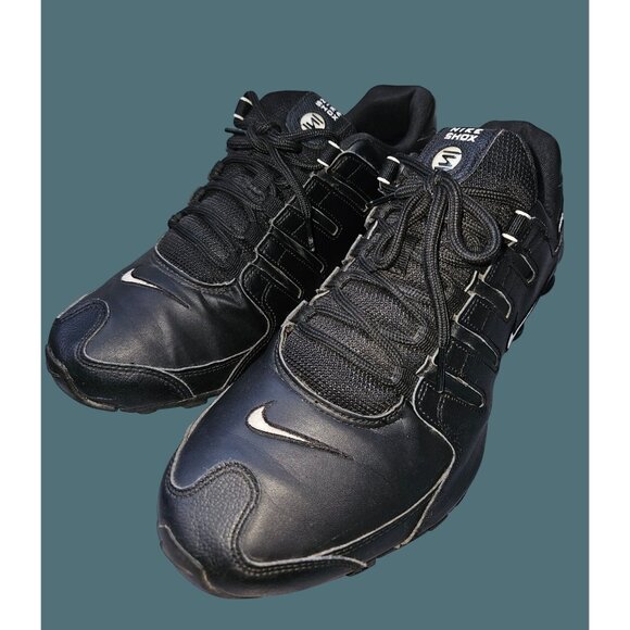 Nike Shox NZ (2018) Black Athletic Sneakers 501524-091 Men Size 10.5 main image 7